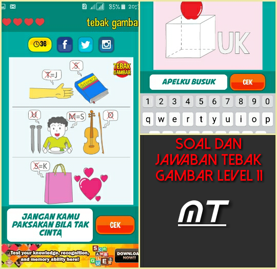 Jawaban Tebak Gambar Level 11 No 1 20 Tebak Gambar