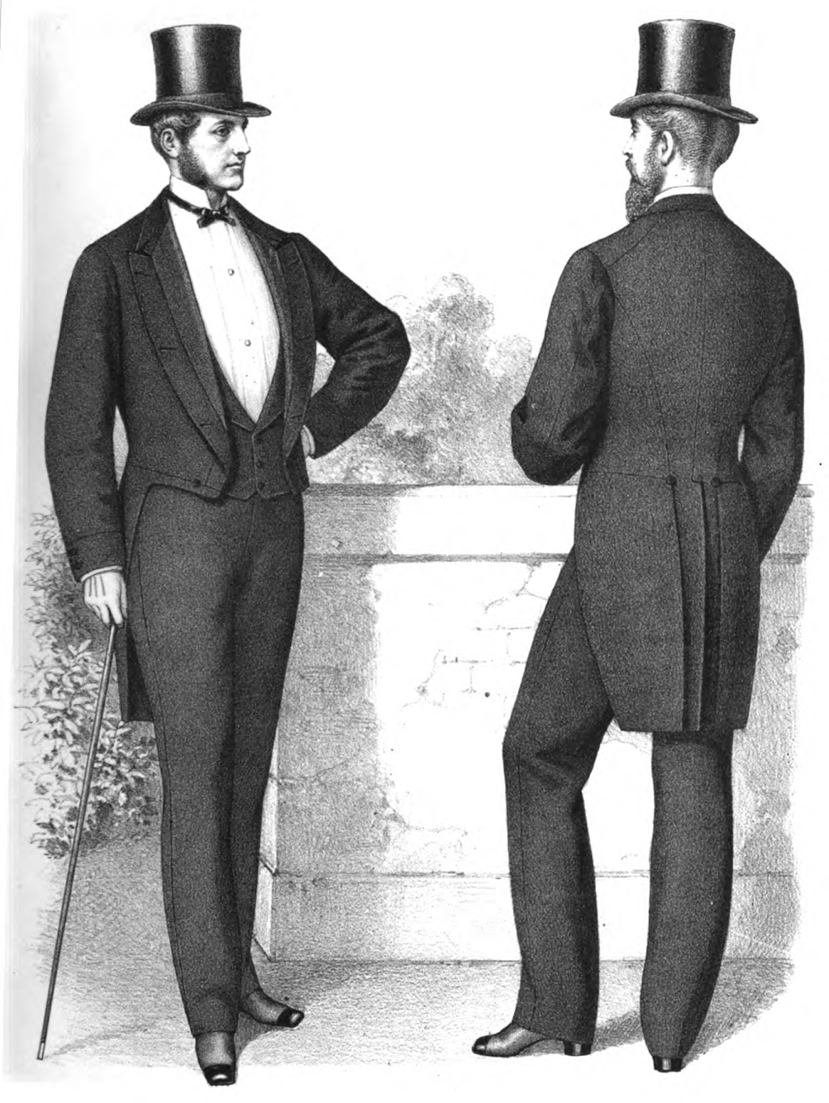 19th Century Historical Tidbits: 1873 Men's Fashions