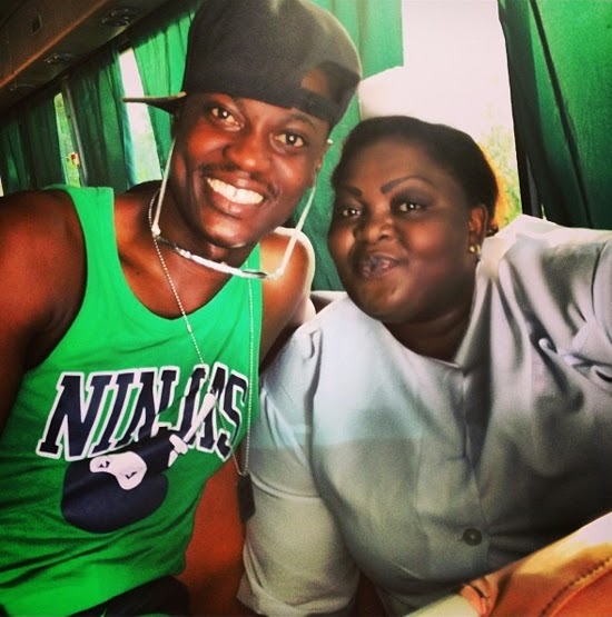 Head Gone 2face Idibia, Aluwe, Basketmouth, Zack Orji On Movie Set In Ibadan