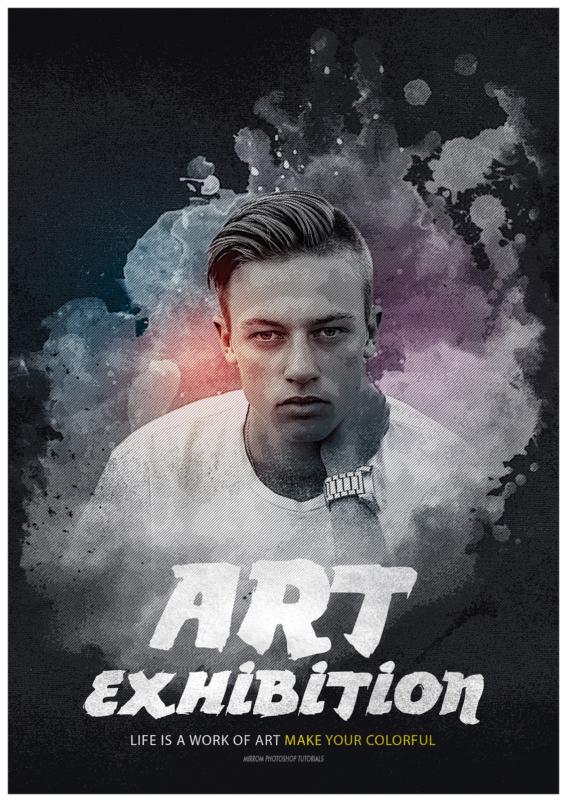 Make Creative and Artistic Poster  Design In Photoshop