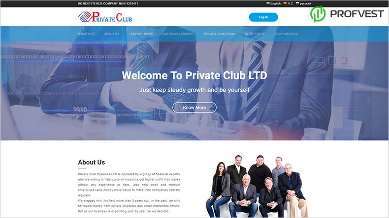 Private Club: обзор и отзывы о privateclub.biz (HYIP платит) Private Club обзор и отзывы HYIP-проекта