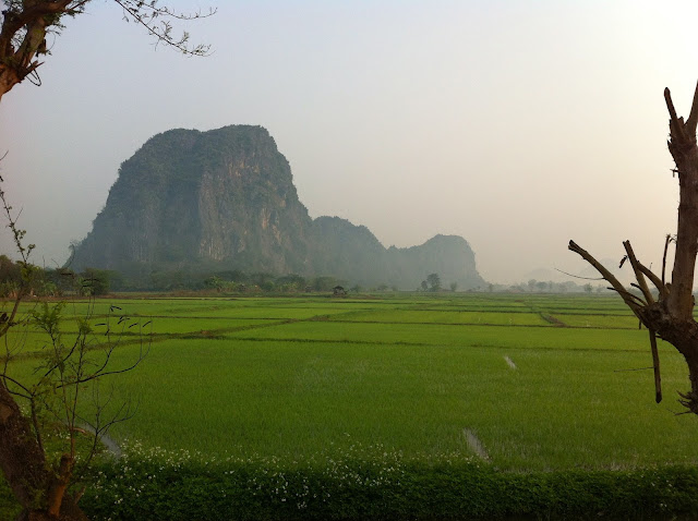 Karsten mountains just outside Chiang Rai, North Thailand Motorbike riding in North Thailand