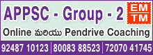 APPSC-Group-2 Online & Pendrive Coaching