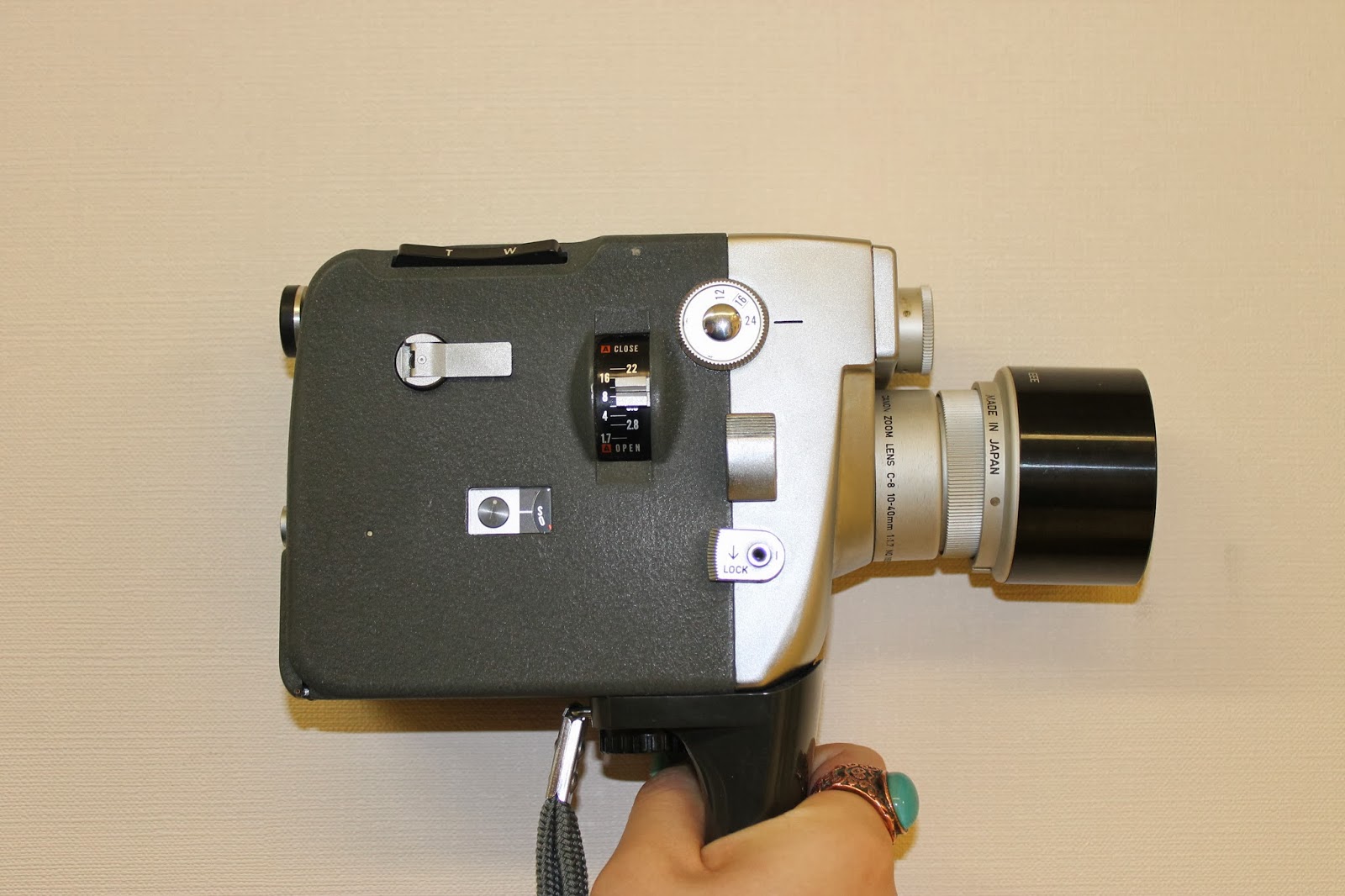 Twisted Carousel Productions: Canon Motor Zoom 8 EEE (Super 8 video camera)