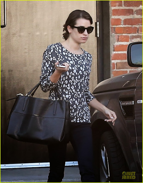 Celeb Diary: Lea Michele in Los Angeles