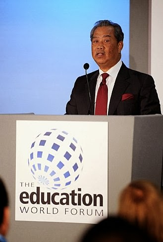 Ucapan Muhyiddin di Forum Pendidikan Dunia 2014