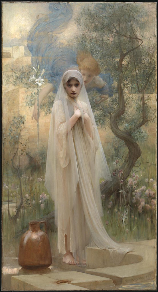 BEAUTIFUL PAINTINGS Arthur HACKER The Annunciation 1892