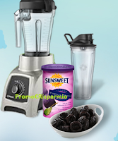 Sunsweet: rispondi e vinci gratis un mixer Vitamix S30 Logo Sunsweet: rispondi e vinci gratis un mixer Vitamix S30