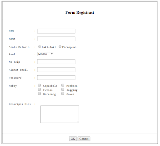 Membuat Form di HTML ~ BeCak (Berita aCak)