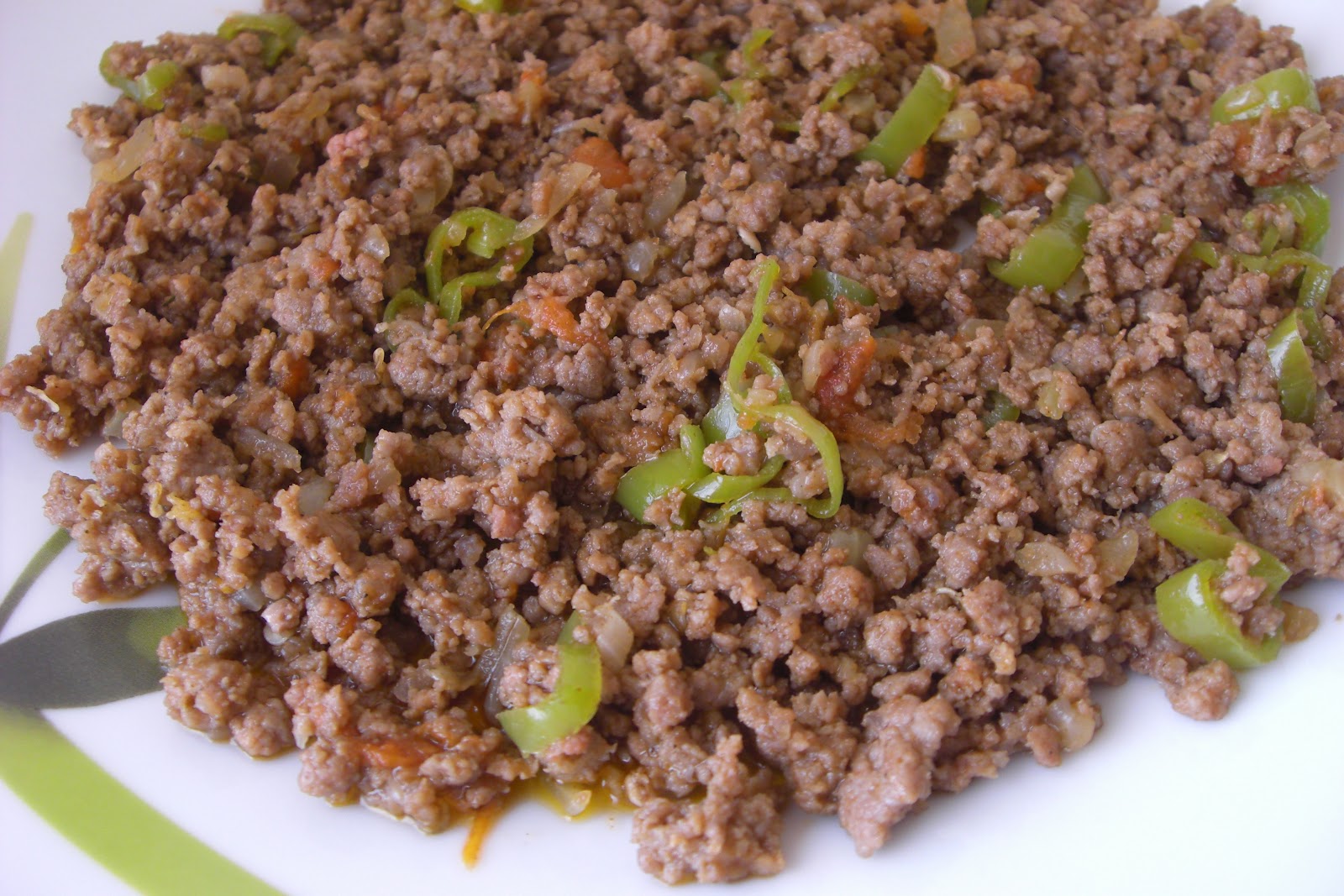 CUISINE INTERCULTURELLE DOMATESLI BIBERLI KIYMA KAVURMA