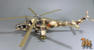 Mi24A, scale model