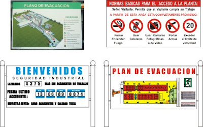 Instructivos y planos de evacuación
