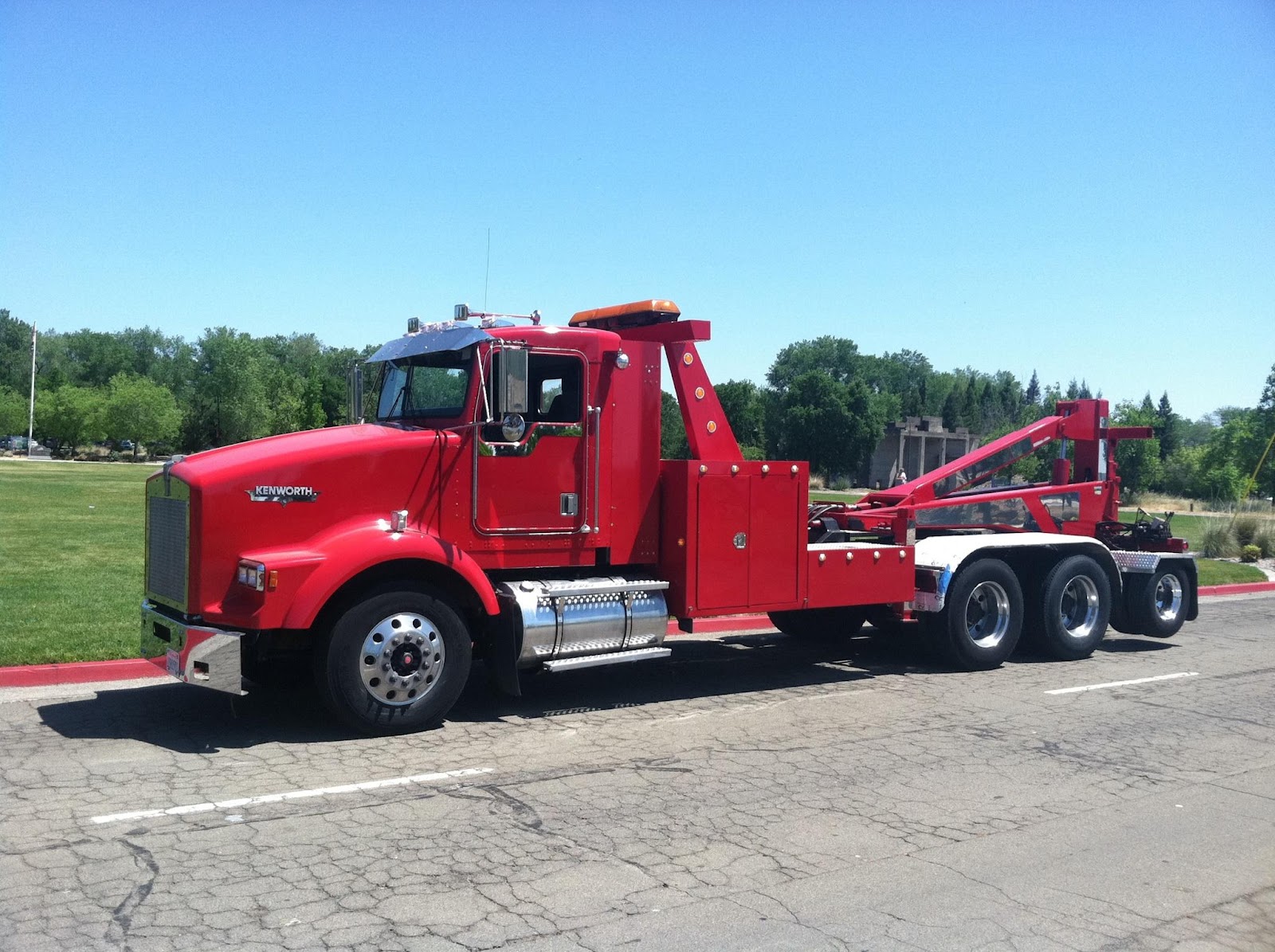 Clayton's Towing: "Sampson" New Tow Truck