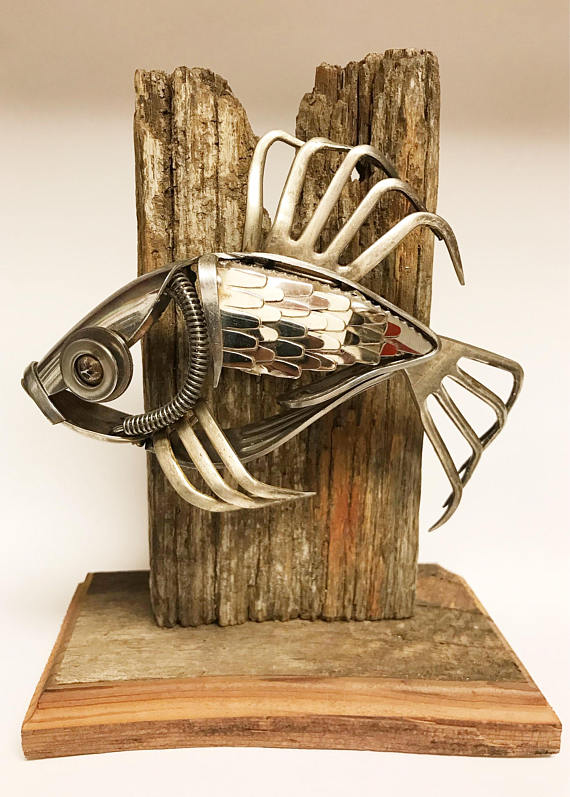 Matt Wilson Escultura de pez