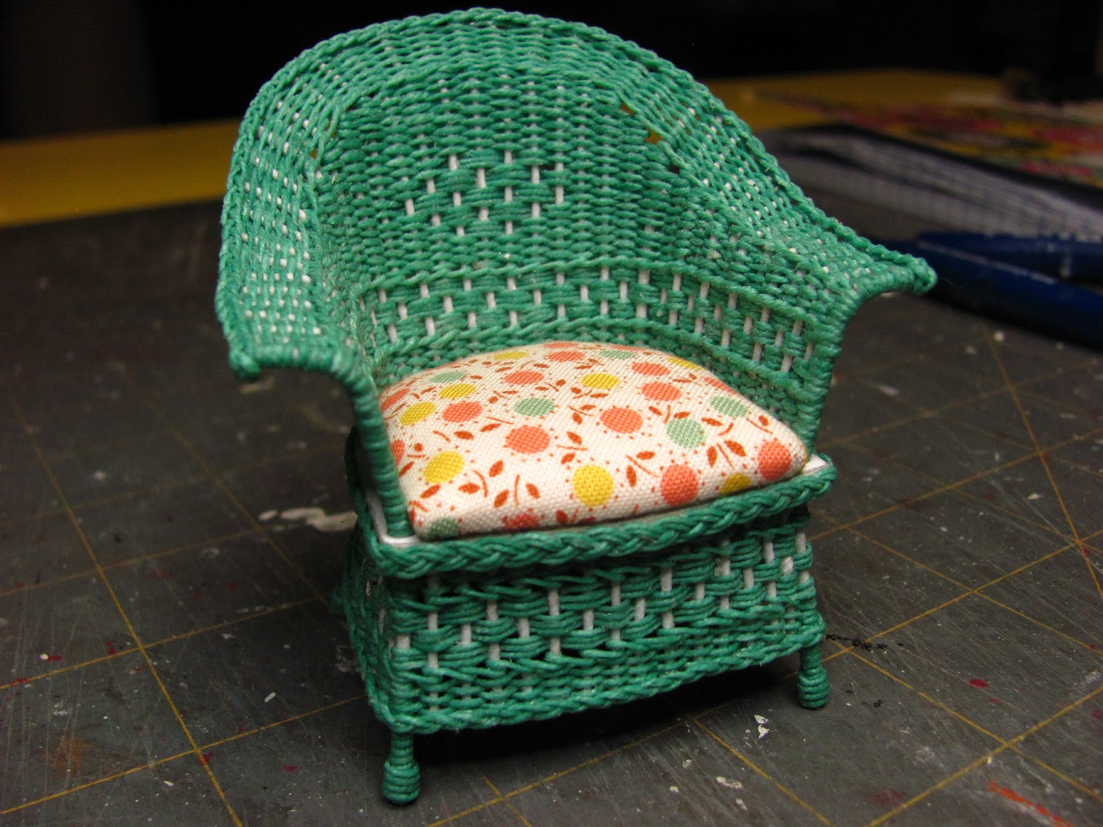 Dollhouse Miniature Furniture Tutorials 1 inch minis JUNE 2016