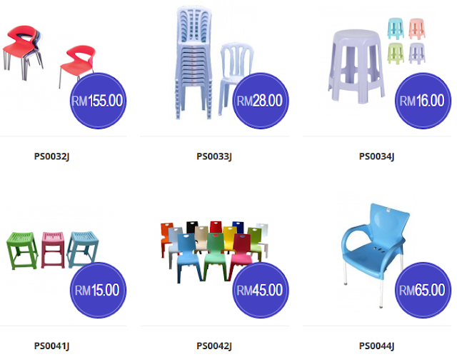 Plastic Chair/Table SATRIA SUPPLY & SERVICES SDN BHD +6019