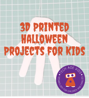 Halloween 3d printed things for kids