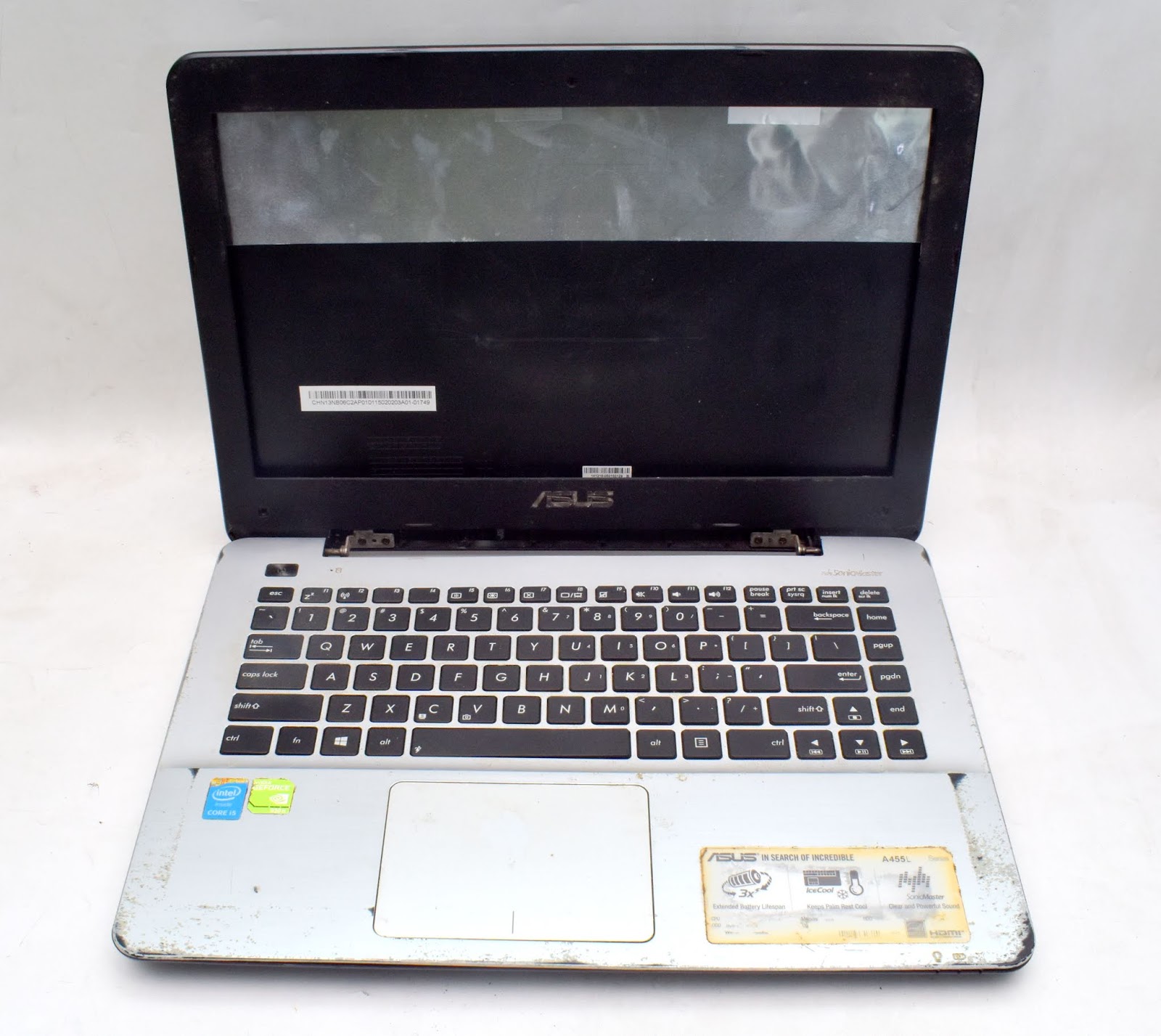 Jual Casing Asus A455L Jual Part Laptop dan Sparepart Kamera di Malang