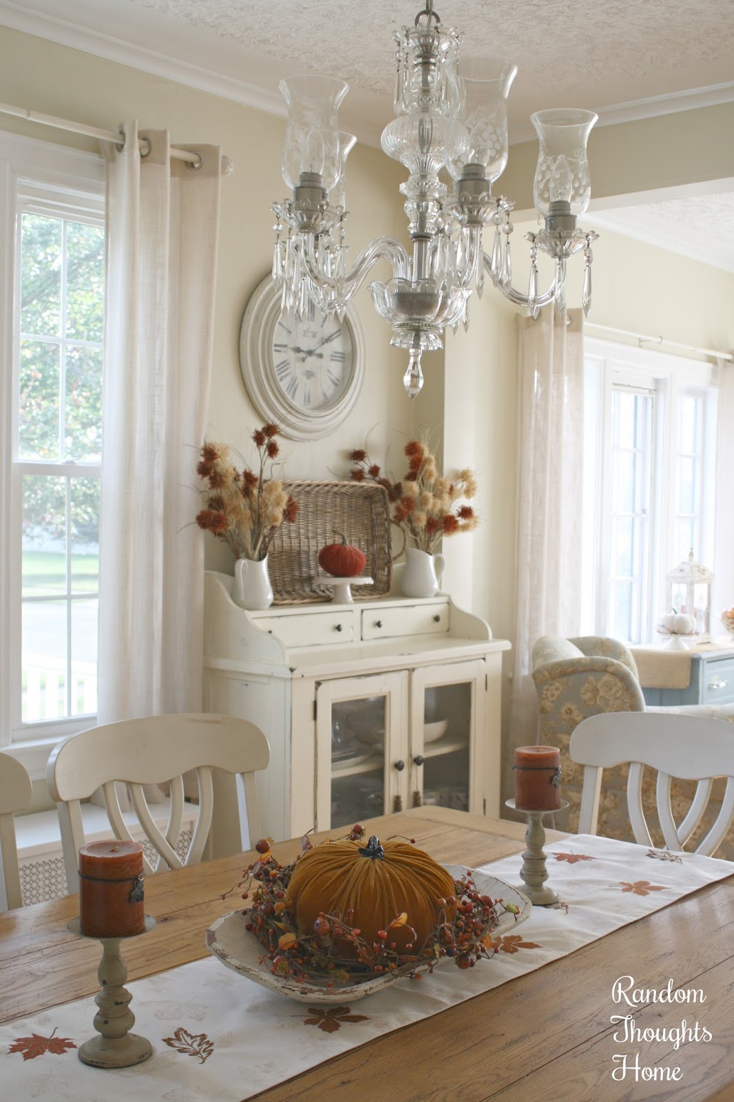 Fall 2017 Dining Room & Sitting Room Random Thoughts Home