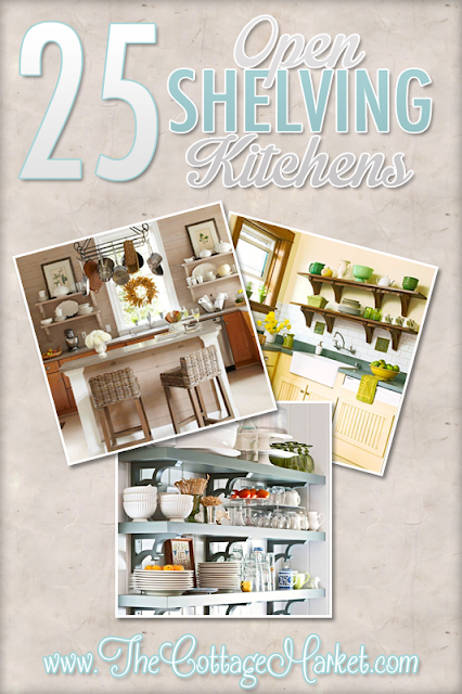 25 Open Shelving Kitchen Designs