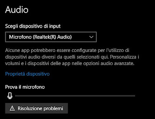 soluzioni microfono audio