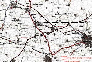 Koncepcja zintegrowana infrastruktury centrum Polski i droga Via Europe