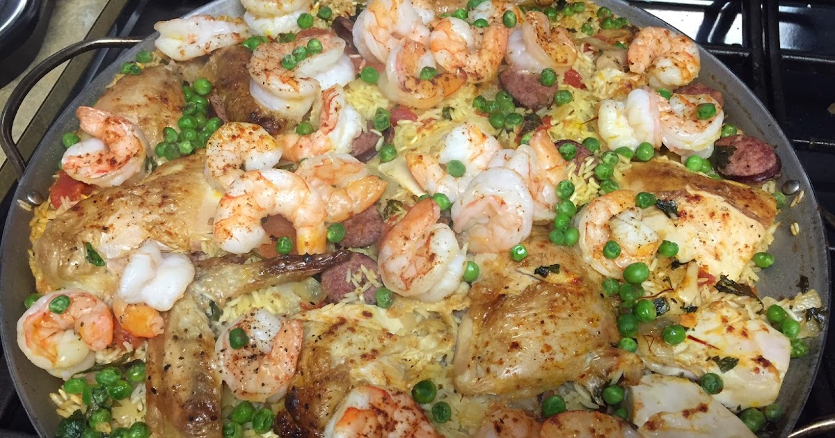 David's Recipe Box Paella