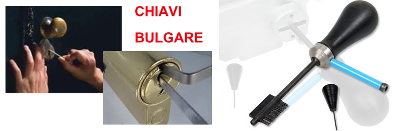 Vendita e sostituzione serrature: migliori marche di serrature blindate,  defender e cilindri europei: Chiave bulgara come difendersi