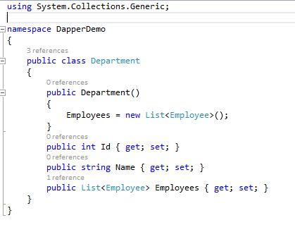 C# Programming for beginners: Micro ORM (Dapper) in C#