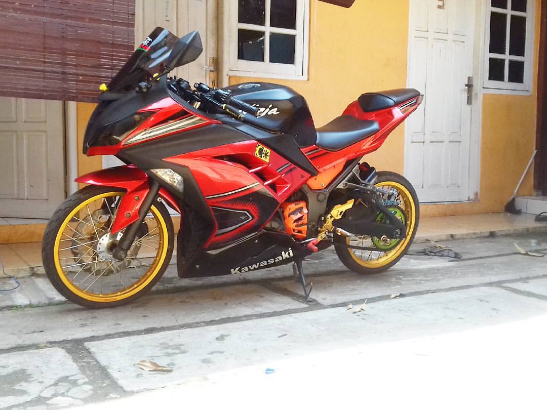75 Foto Modifikasi Ninja 250 4 TAK Thailook Jari Jari Terkeren