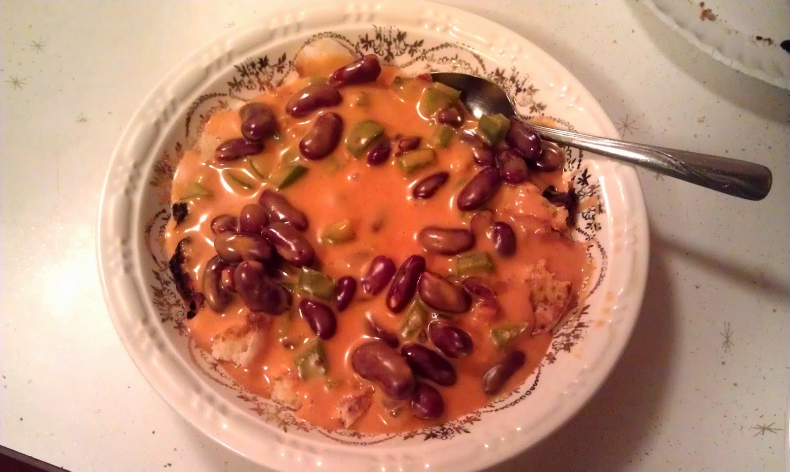 Beth's ≈Mostly≈ Healthy Kitchen Kidney Bean Rabbit (Welsh Rarebit)