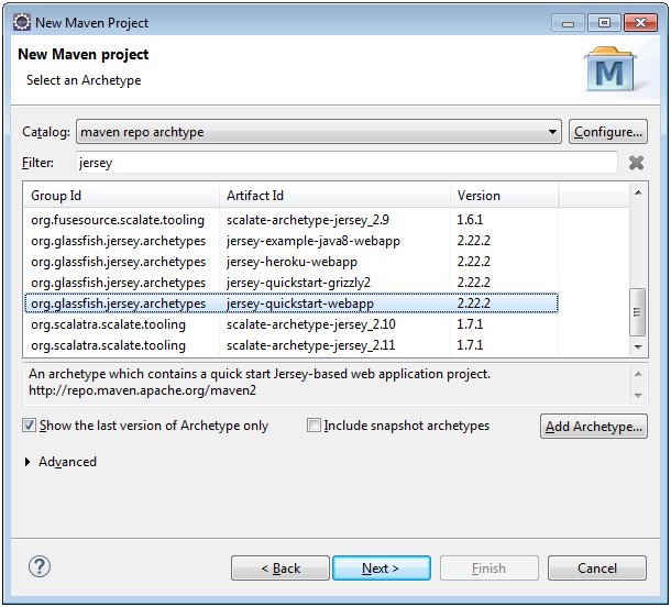 JAVA WORLD 1. Jersey REST Service QuickStart