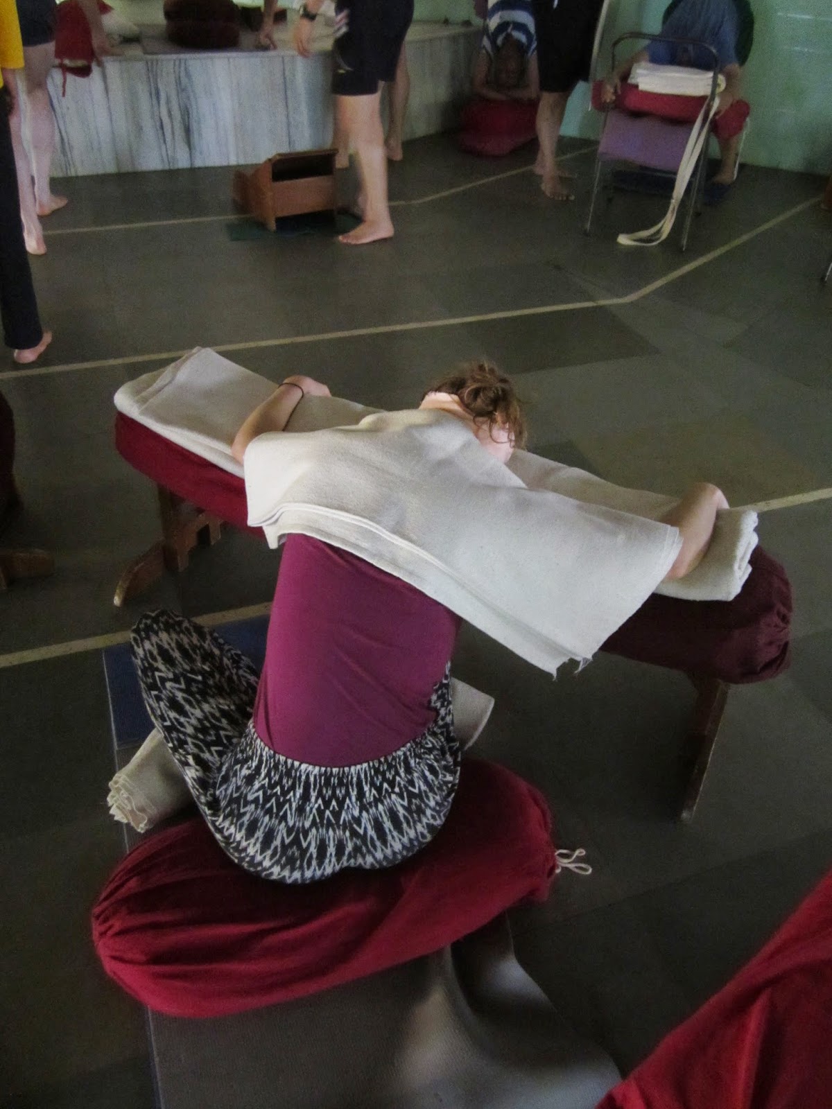 Stepping Stones through a Yoga Journey by Kelly: Iyengar Yoga Therapy