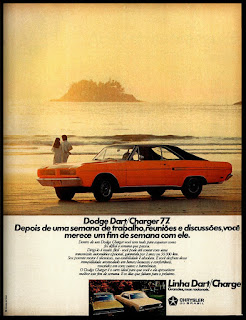 Dodge Dart - Charger-77; Dodge; Chrysler anos 70; brazilian advertising cars in the 70. os anos 70. história da década de 70; Brazil in the 70s; propaganda carros anos 70; Oswaldo Hernandez;