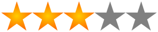 Rating 3 Stars Rating stars