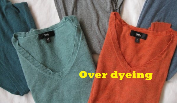 Over Dyeing Fabric Chart