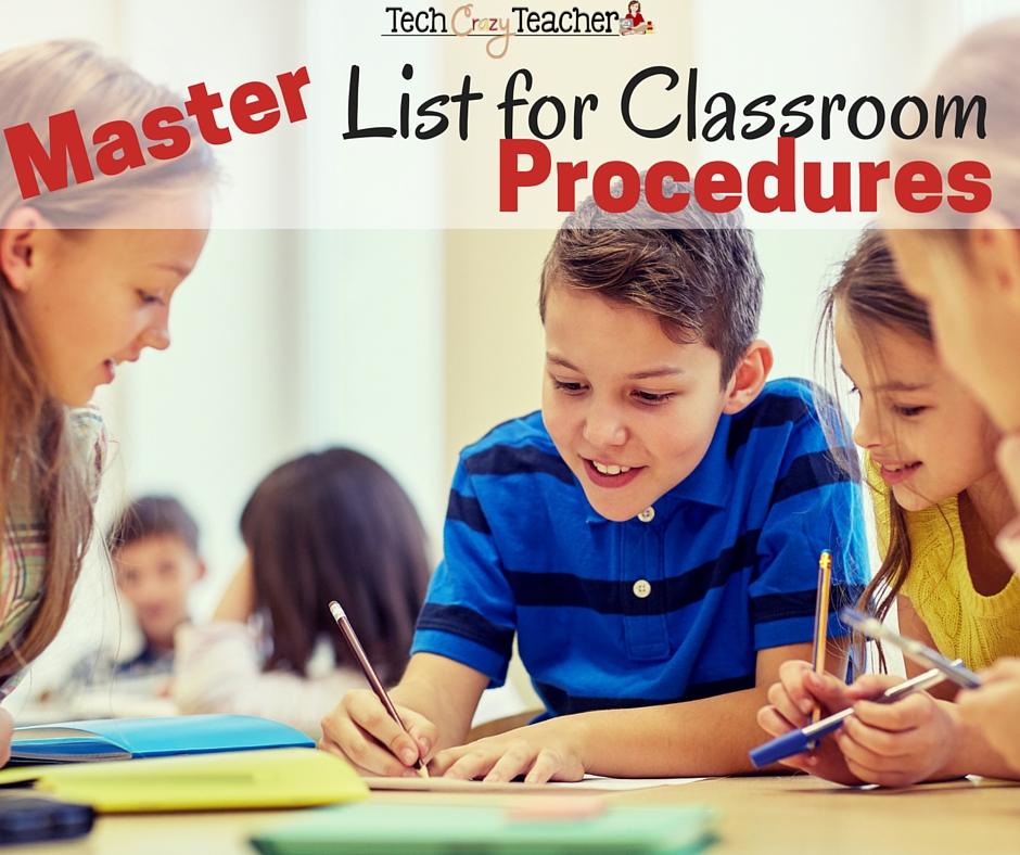 Establishing Classroom Procedures - Model Teaching