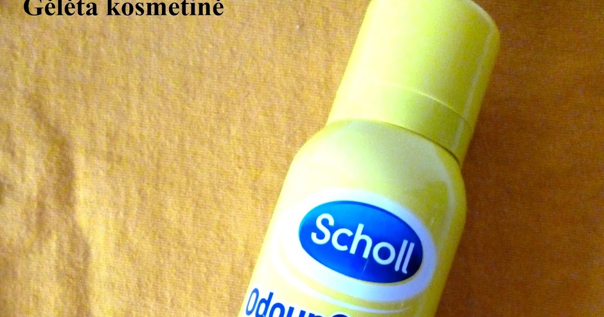 SCHOLL "Odour Control. Foot Spray" pėdų dezodorantas antiperspirantas