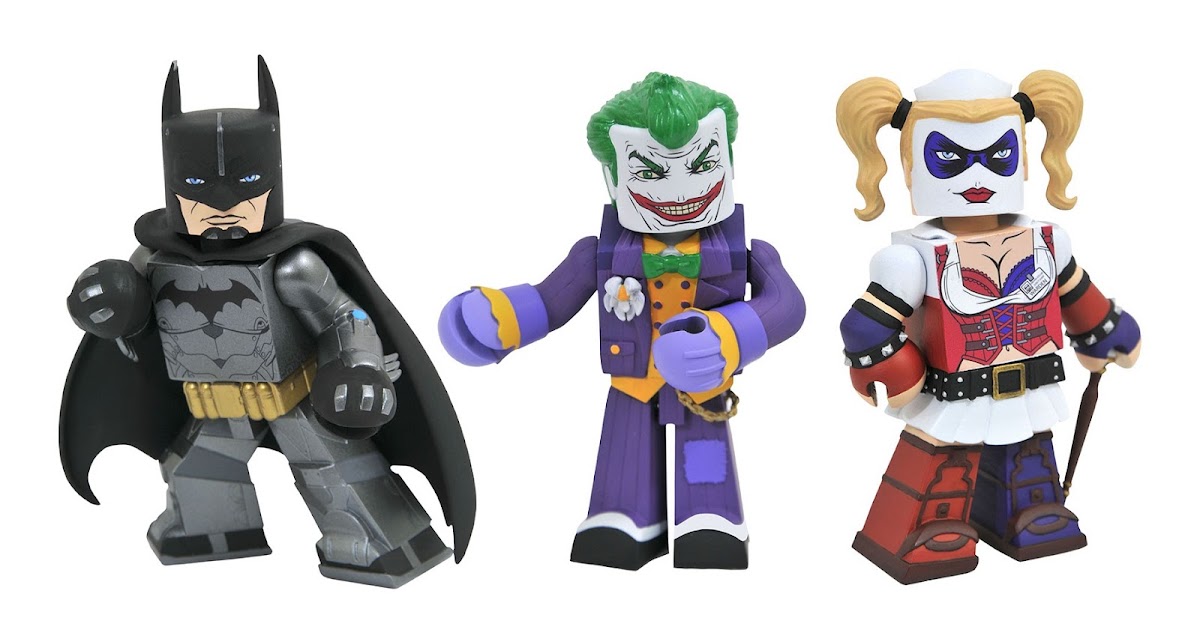 DC COMICS Batman Keychain Scottie Young style Arkham City Asylum Joker key chain Movie Full metal Justice league movie Harley Quinn