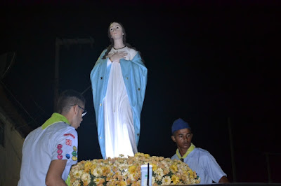1º de Maio é celebrado com muita festa religiosa na matriz de nossa senhora da conceição de Macau