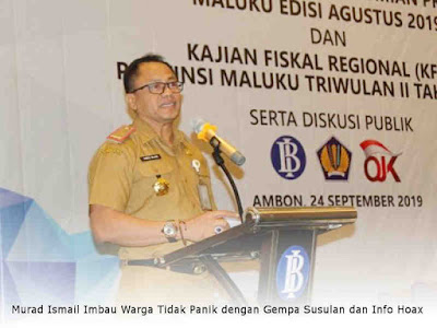 Murad Ismail Harap Pertumbuhan Ekonomi Pengaruhi Penduduk Miskin di Maluku Murad Ismail Harap Pertumbuhan Ekonomi Pengaruhi Penduduk Miskin di Maluku