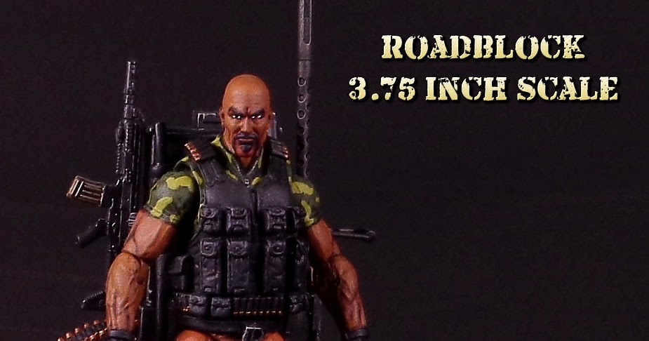 gi joe roadblock custom