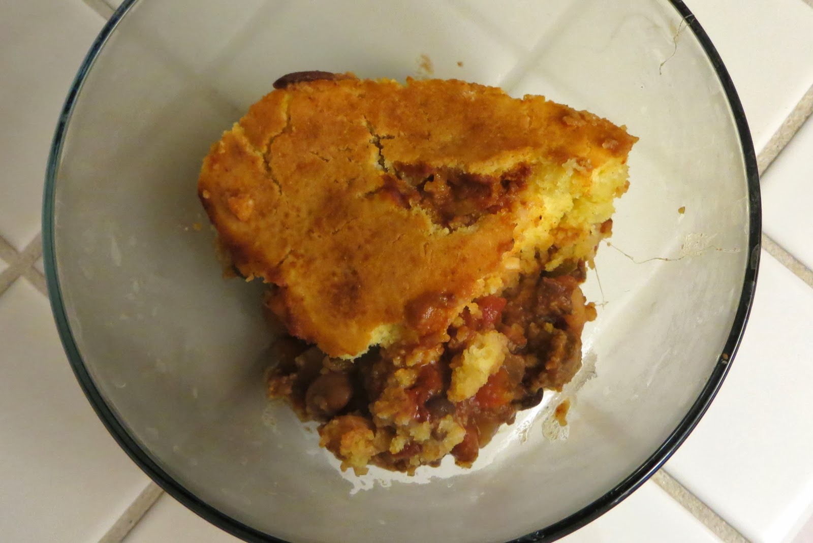 simply inter nos COOK CHILI CORNBREAD CASSEROLE