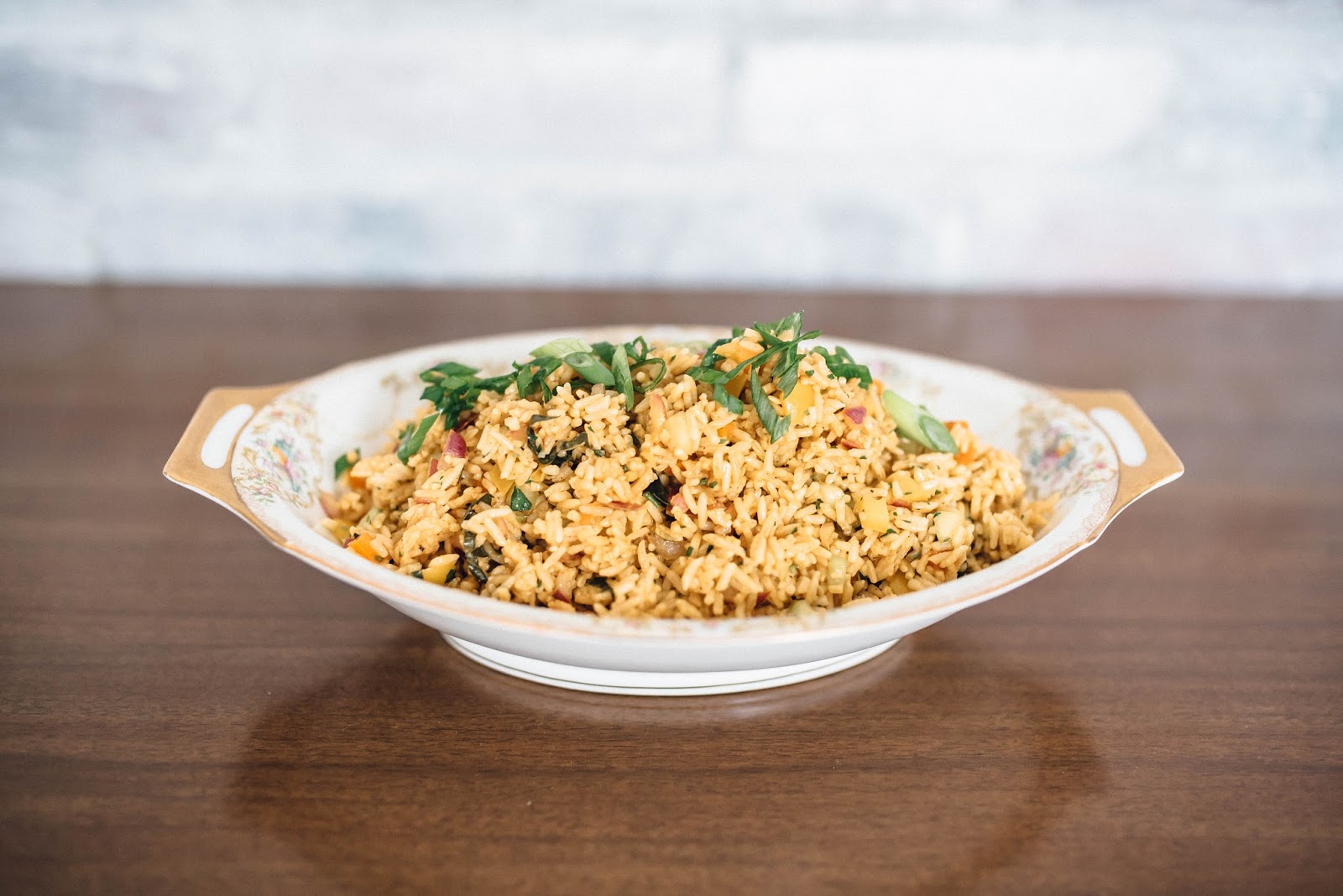 Bite and Booze Jay D's Bites Supreme Rice Salad with Molasses Mustard