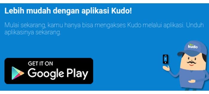 Tidak Bisa Buka Kudo Dari Komputer Dan Hanya Melalui Aplikasi