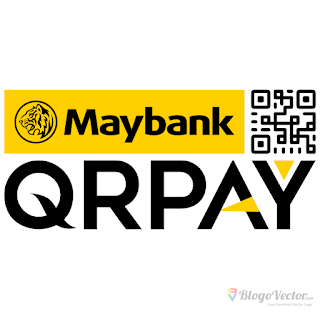 Maybank QR Pay Logo vector (.cdr)