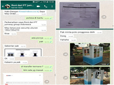 Pos Parkir Besi Pesanan PT Jumway Group Indonesia Serang Banten Pos Parkir Besi Pesanan PT Jumway Group Indonesia Serang Banten