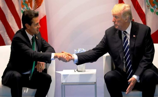 Peña Nieto, Donald Trump