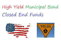 High Yield Municipal Bond Closed End Funds