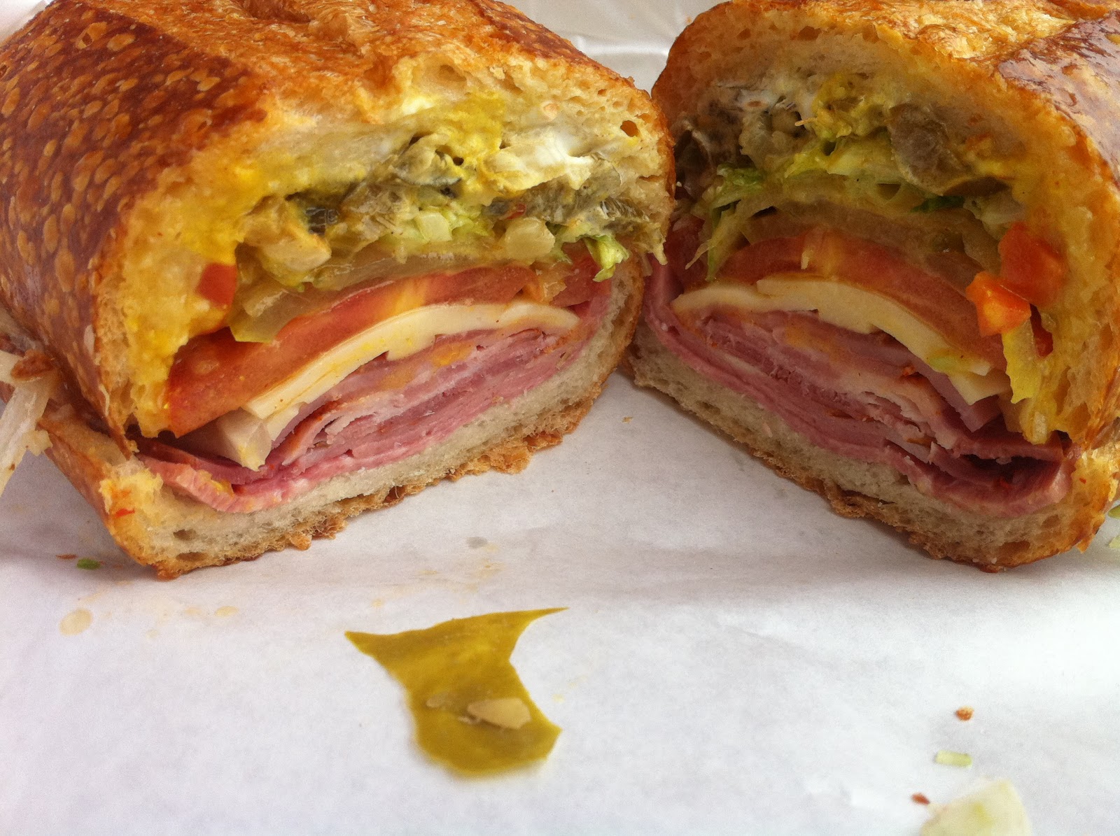 GREAT EATS HAWAII BAY CITIES DELI THE GODMOTHER SANDWICH